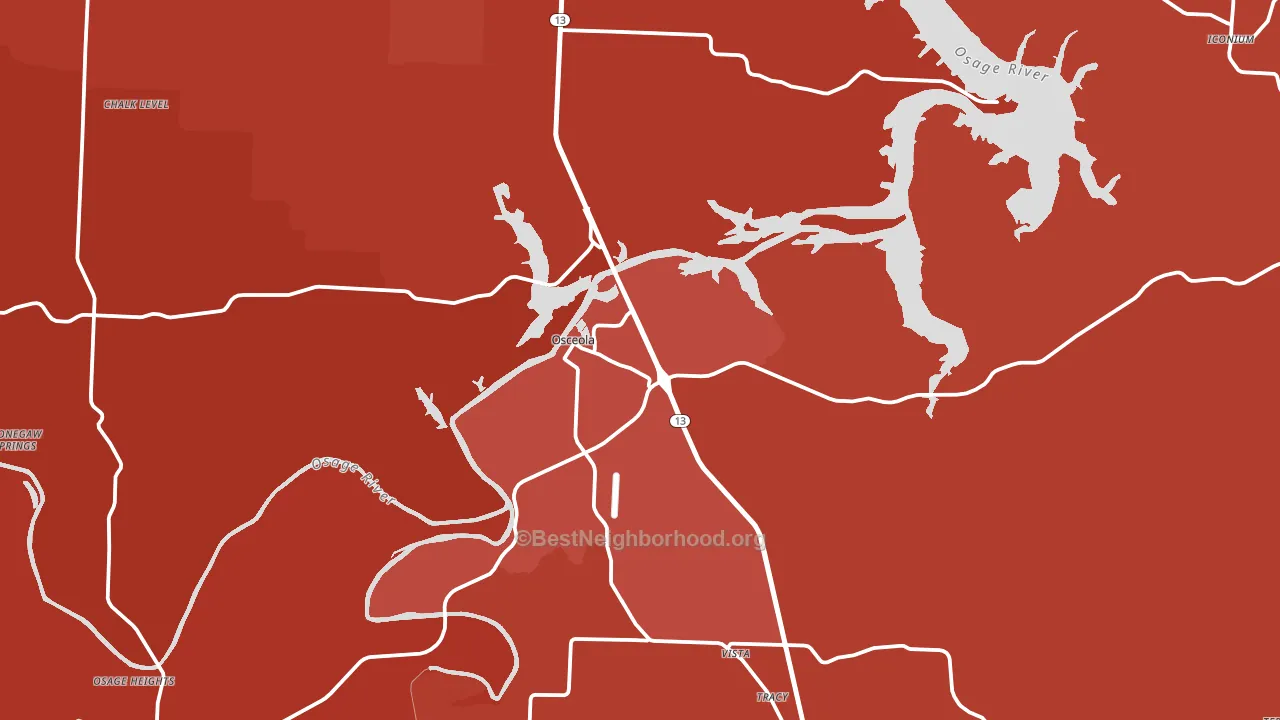 64776, MO block-group political-lean map