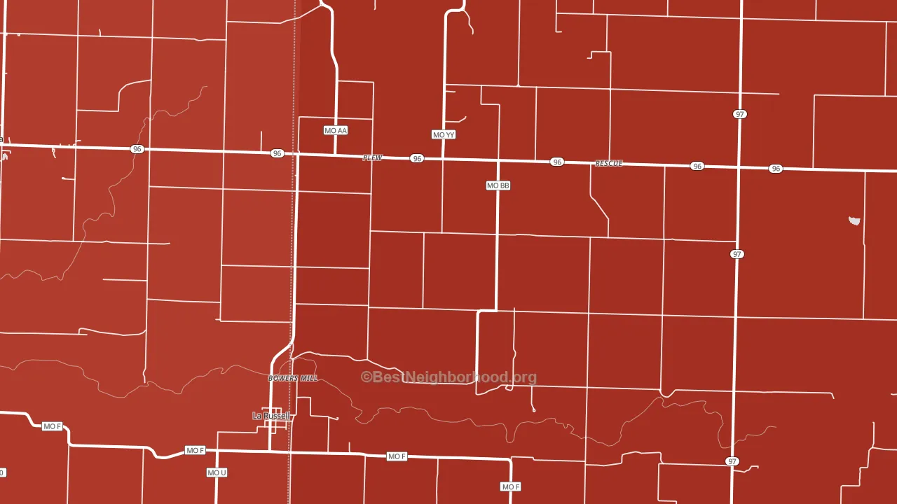 64848, MO block-group political-lean map