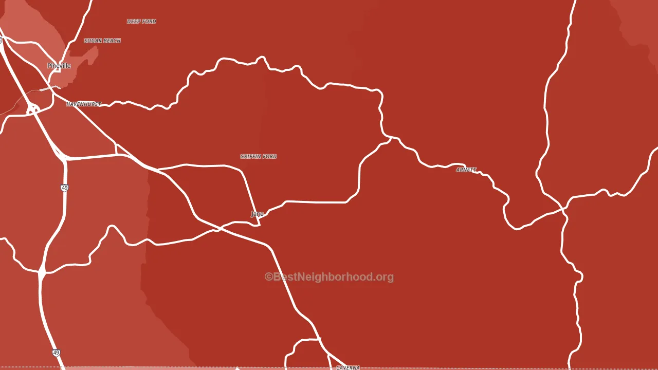 64856, MO block-group political-lean map