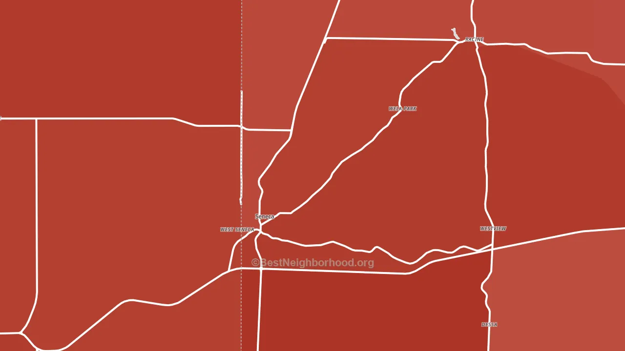 64865, MO block-group political-lean map