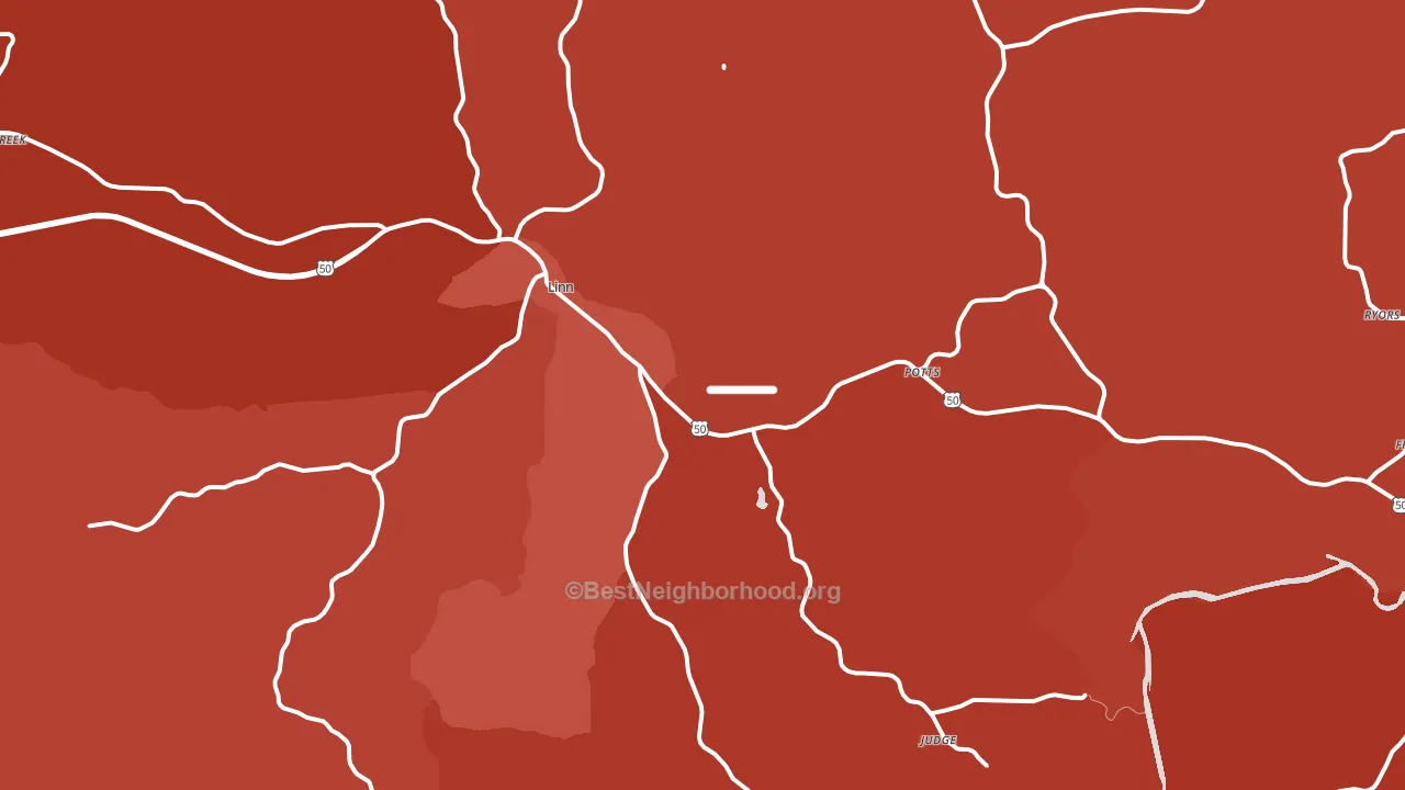 65051, MO block-group political-lean map