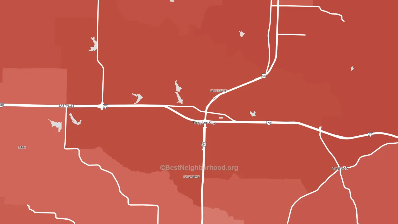 65262, MO block-group political-lean map