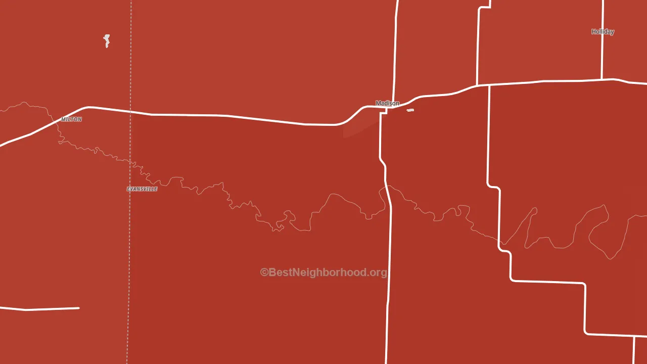 65263, MO block-group political-lean map