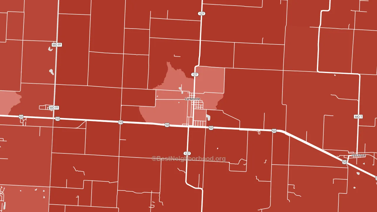 65337, MO block-group political-lean map
