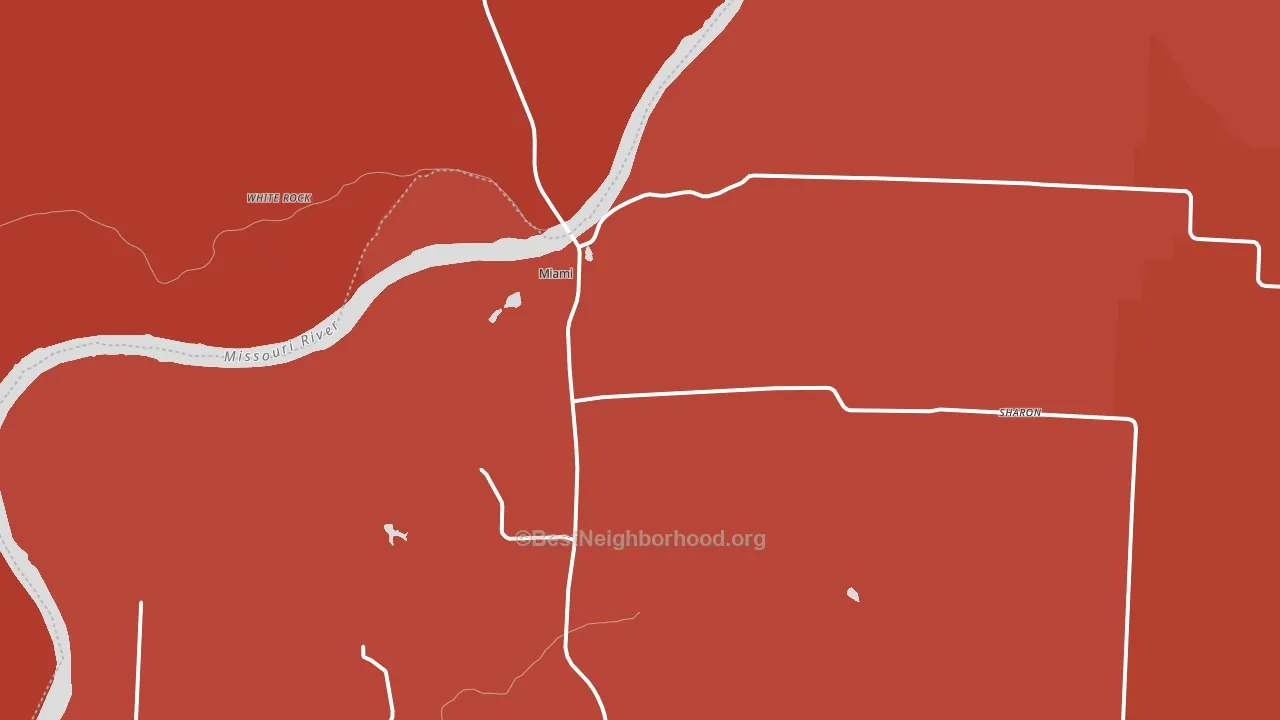 65344, MO block-group political-lean map