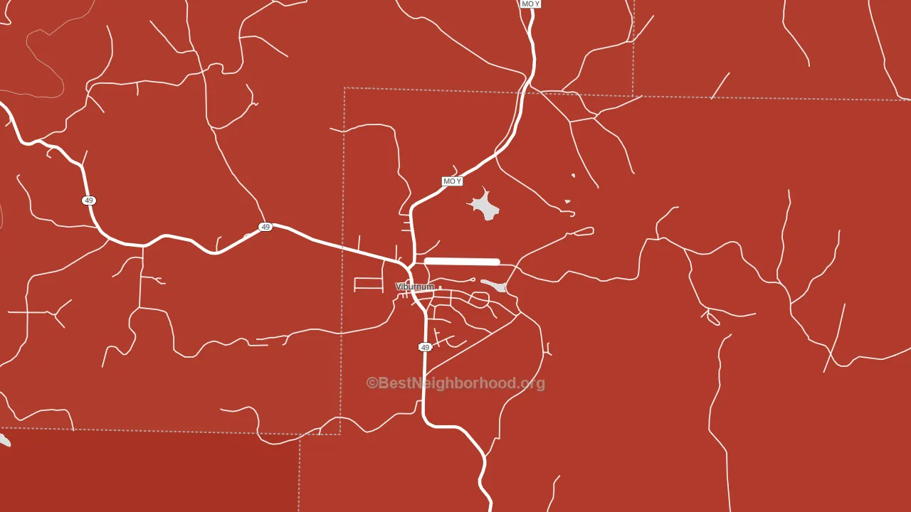 65566, MO block-group political-lean map