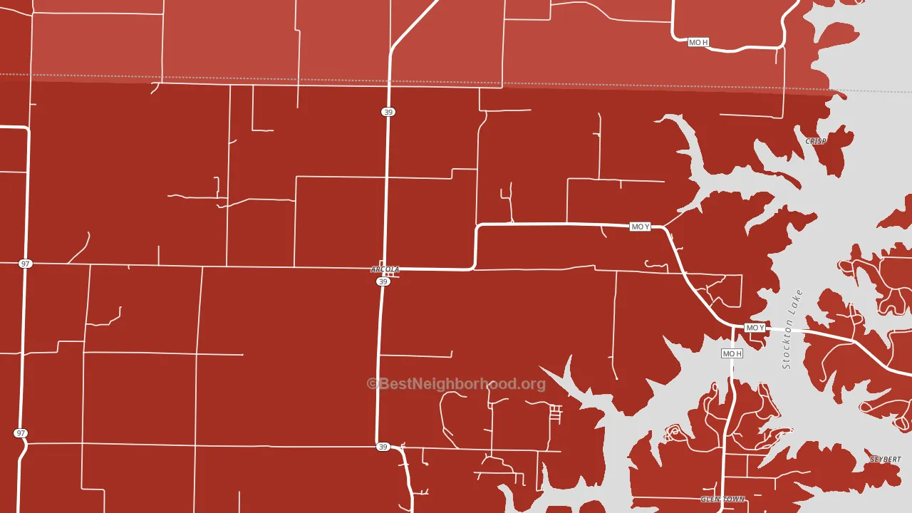 65603, MO block-group political-lean map