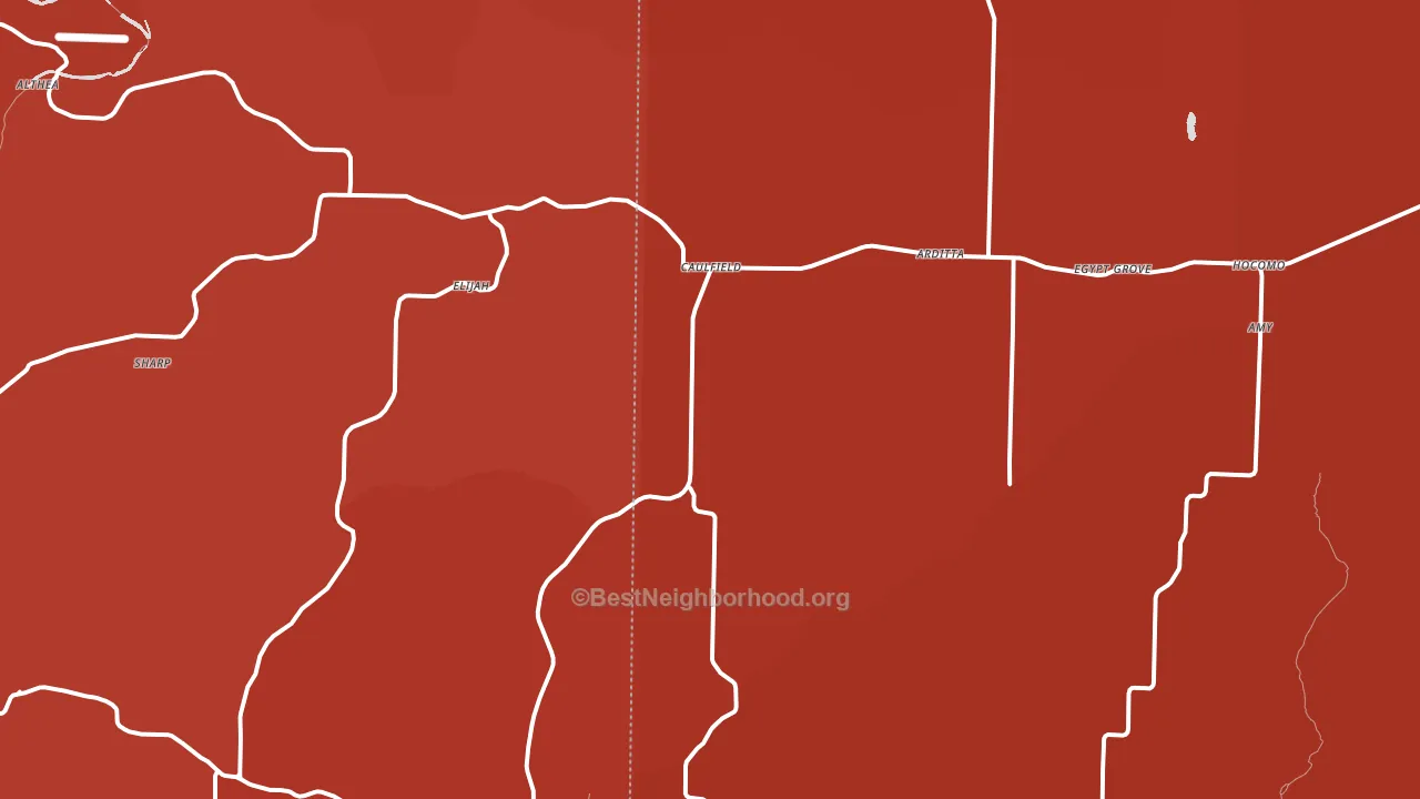 65626, MO block-group political-lean map