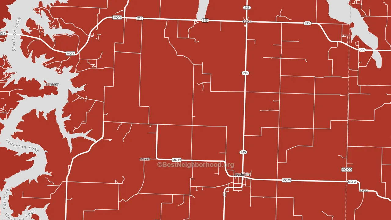 65635, MO block-group political-lean map