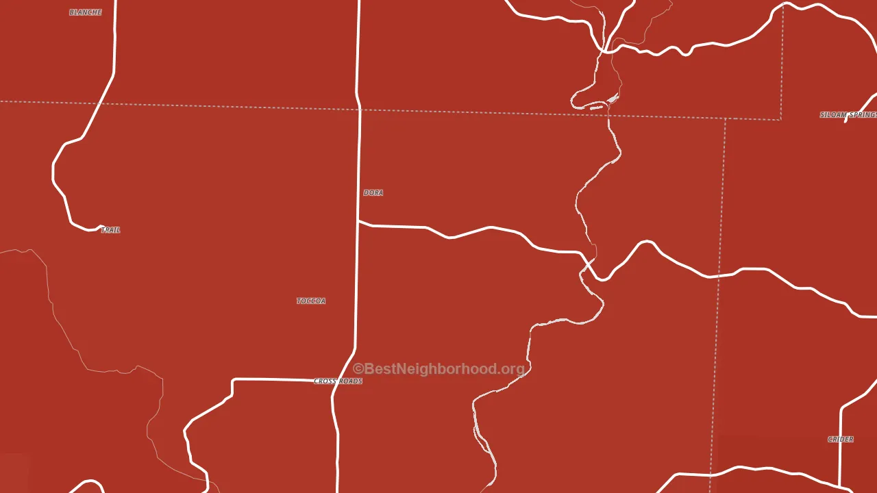 65637, MO block-group political-lean map