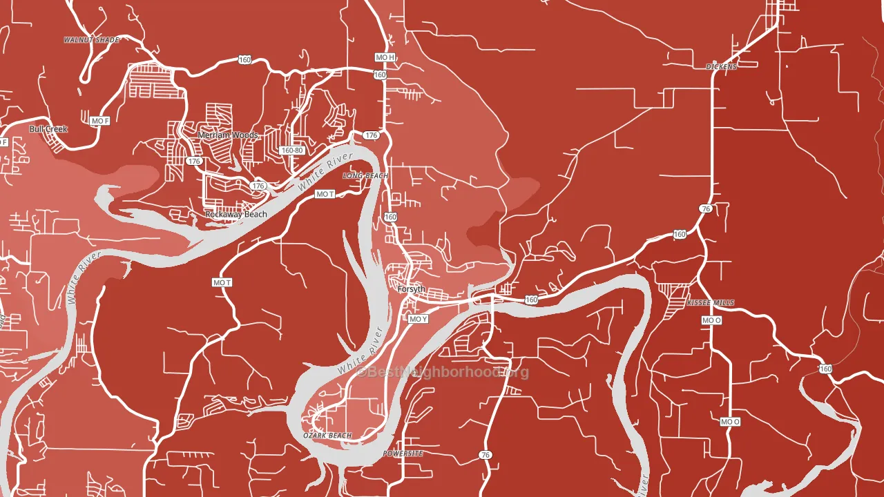 65653, MO block-group political-lean map