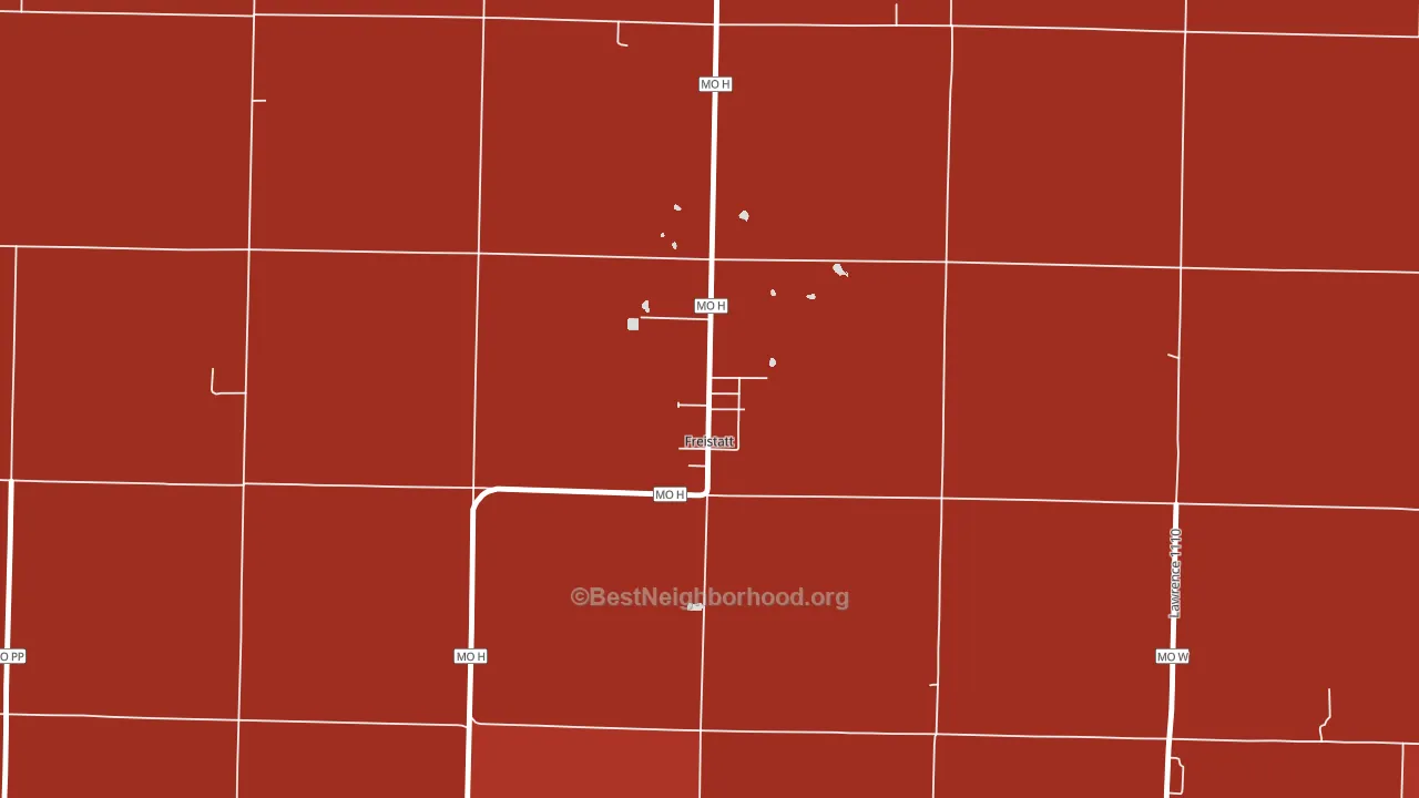65654, MO block-group political-lean map