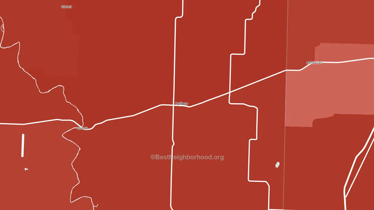 65663, MO block-group political-lean map