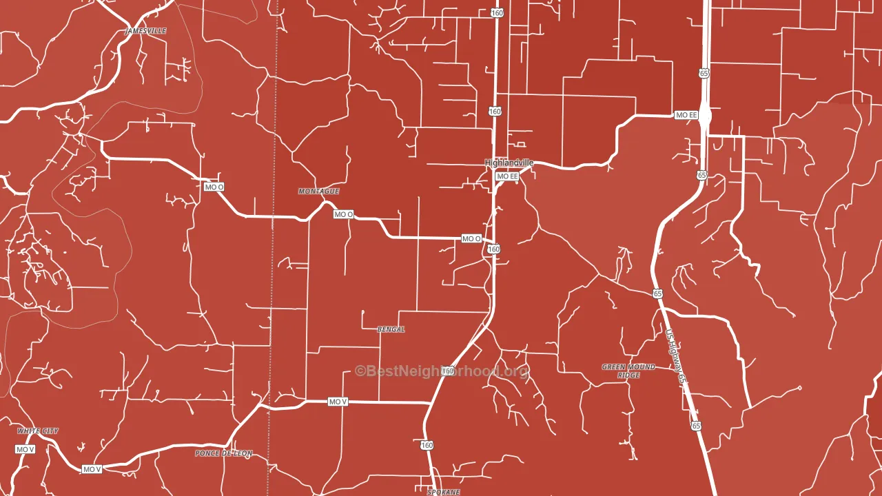 65669, MO block-group political-lean map