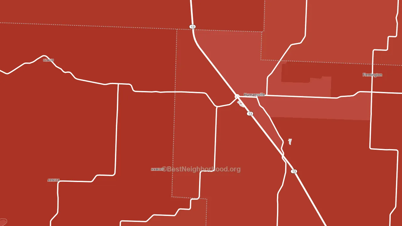 65674, MO block-group political-lean map