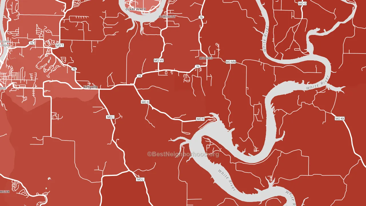 65679, MO block-group political-lean map