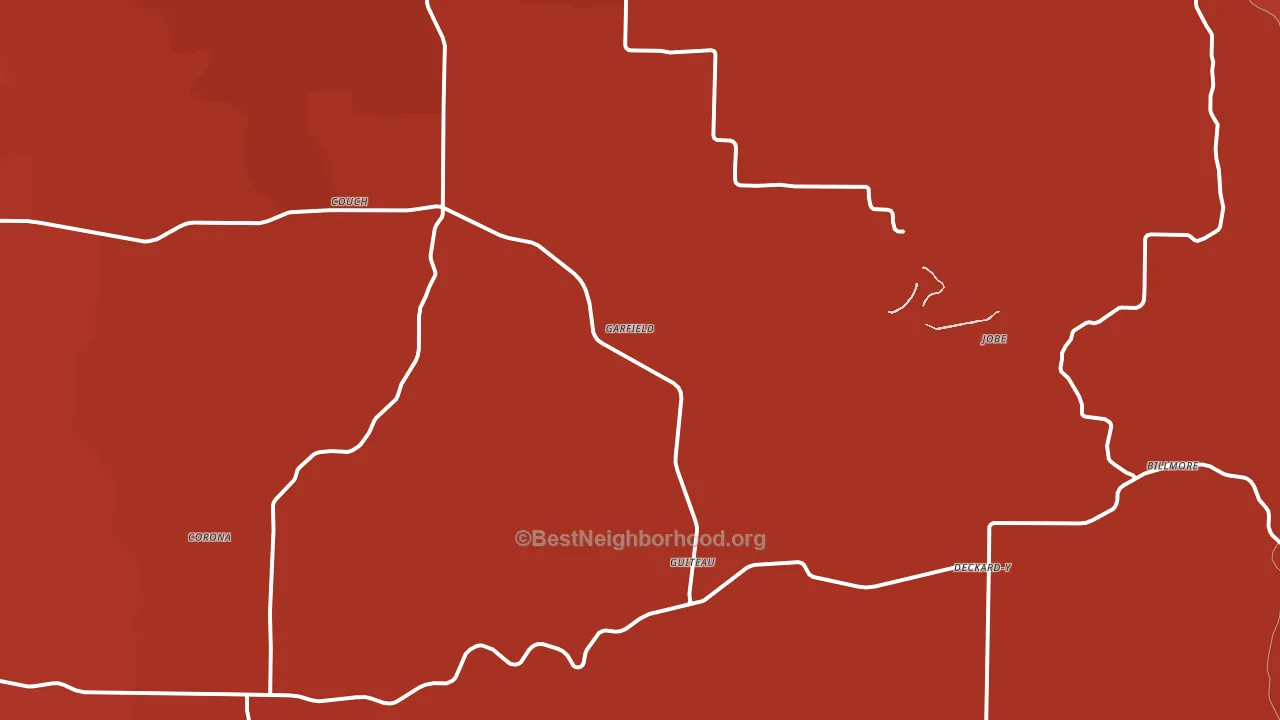 65690, MO block-group political-lean map
