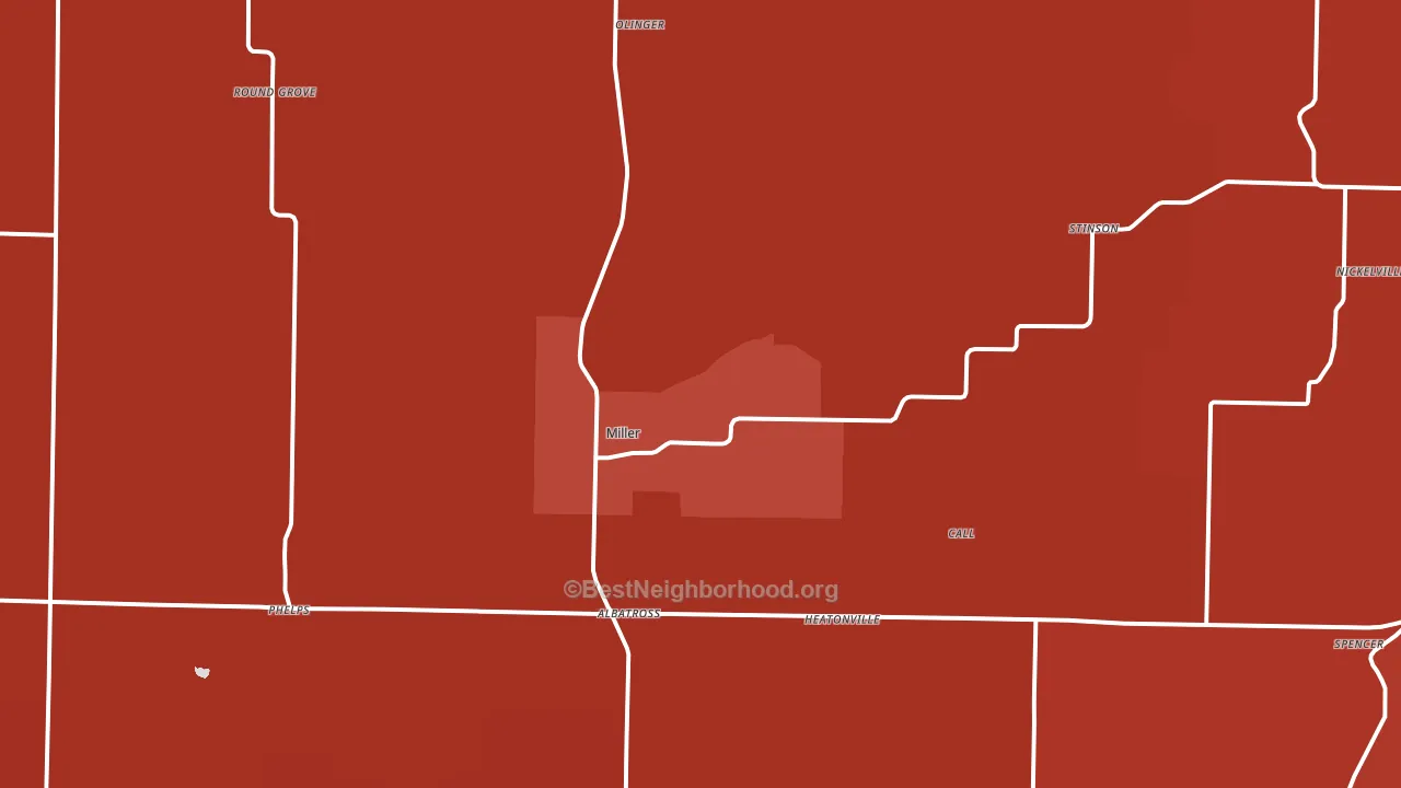 65707, MO block-group political-lean map