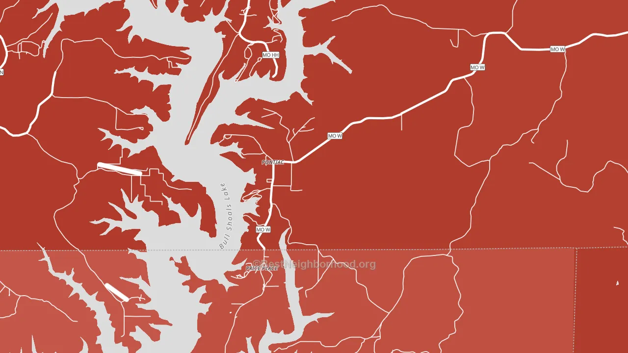 65729, MO block-group political-lean map