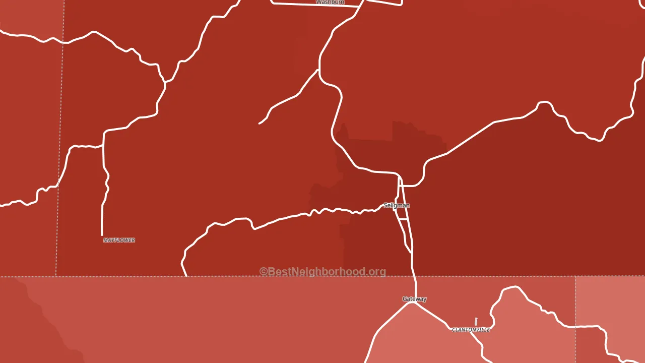 65745, MO block-group political-lean map