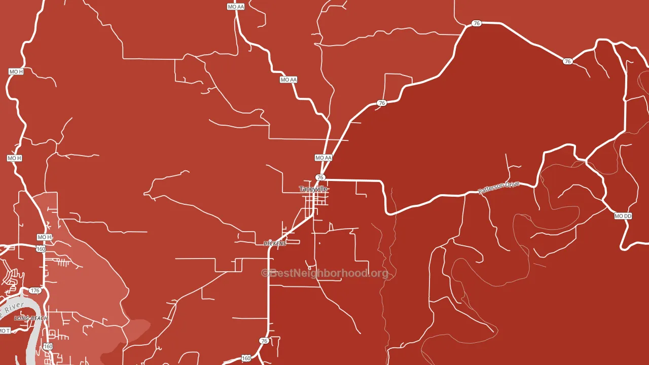 65759, MO block-group political-lean map
