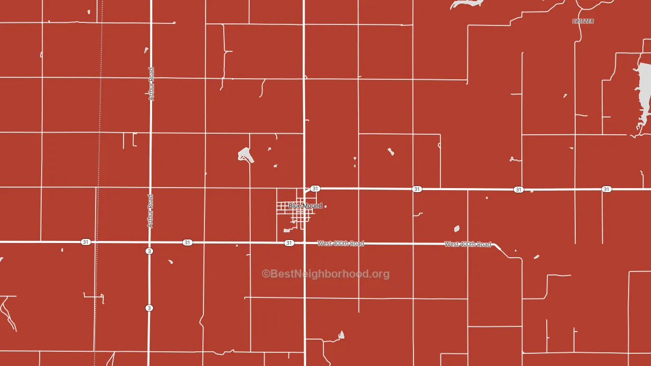 66010, KS block-group political-lean map
