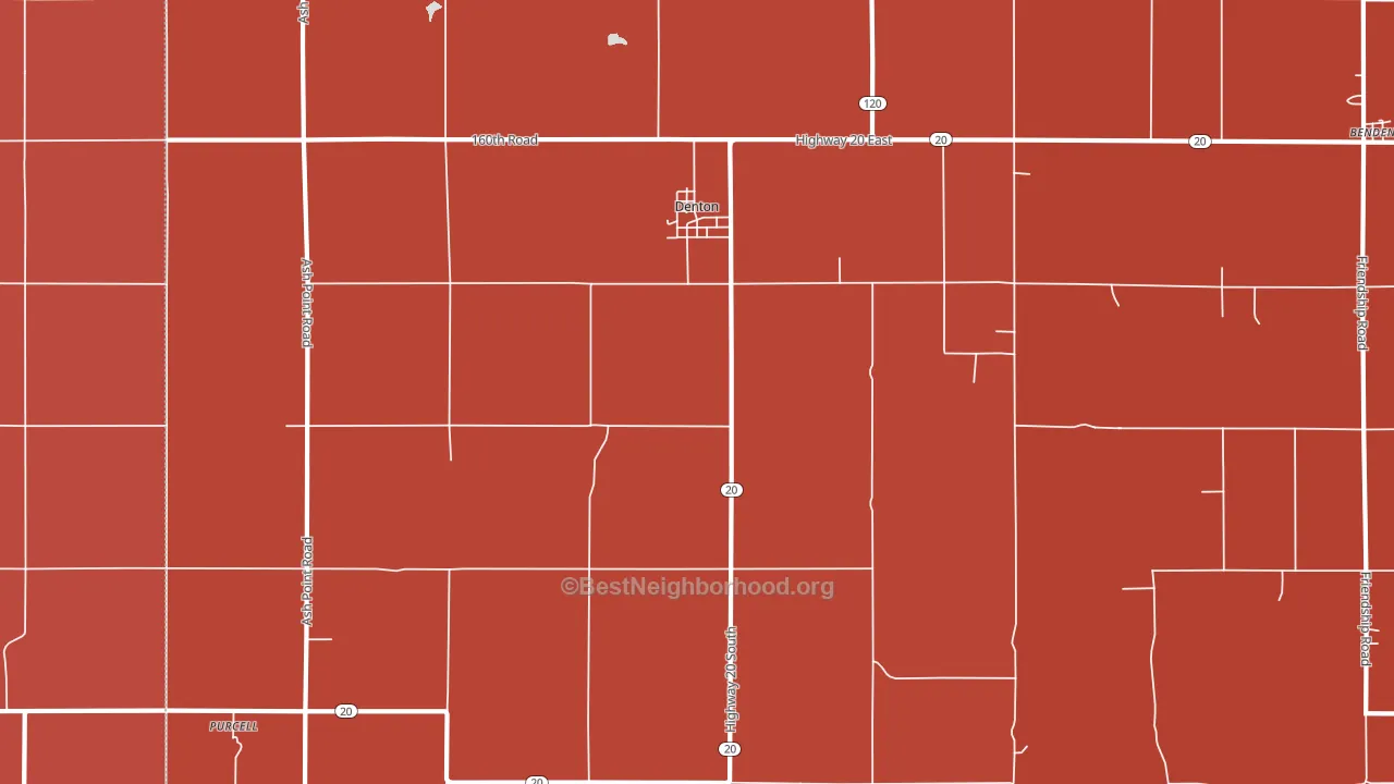 66017, KS block-group political-lean map