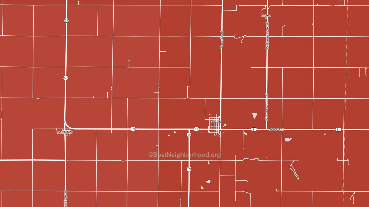 66039, KS block-group political-lean map