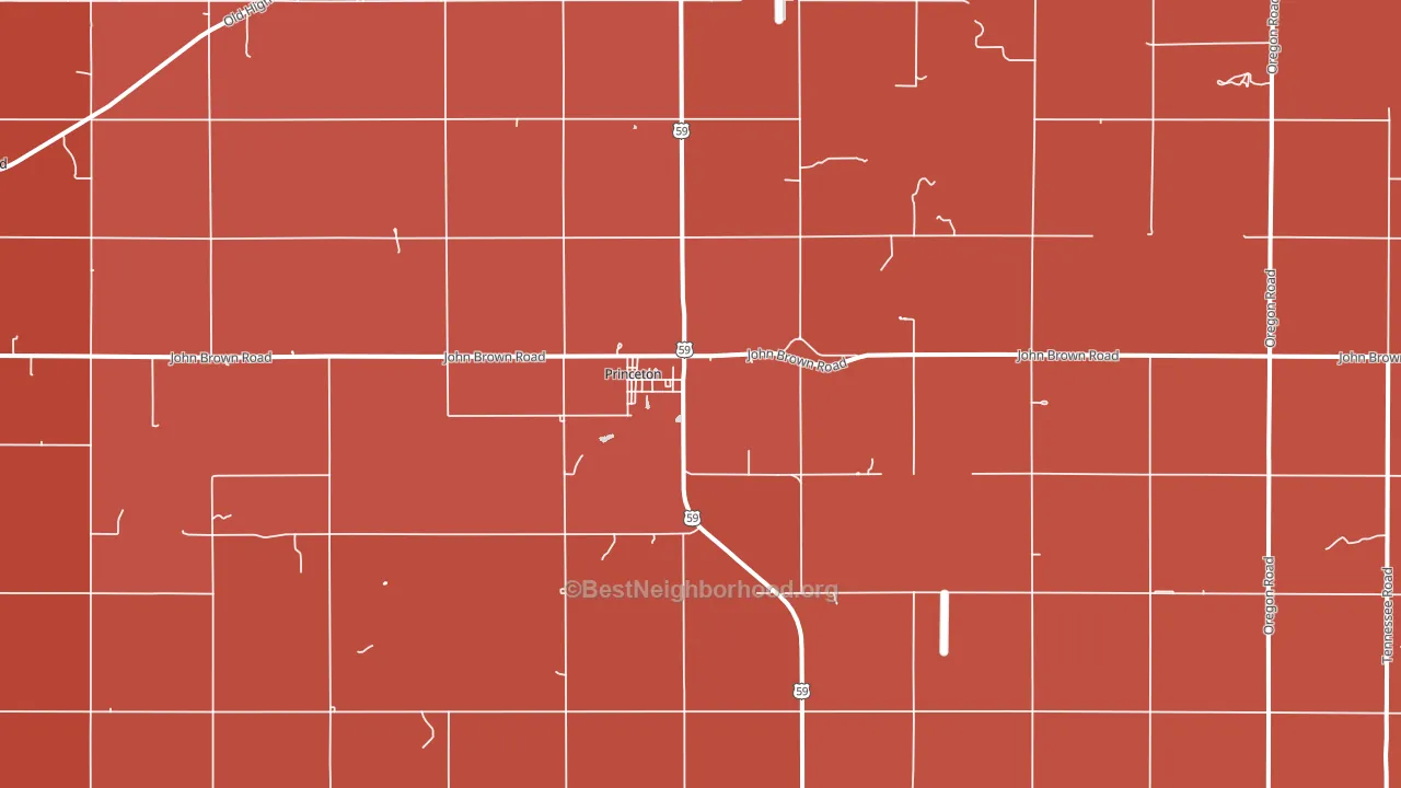 66078, KS block-group political-lean map