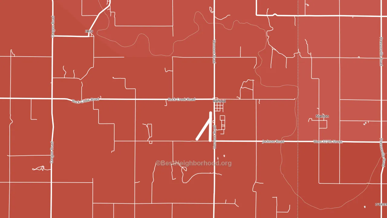 66079, KS block-group political-lean map