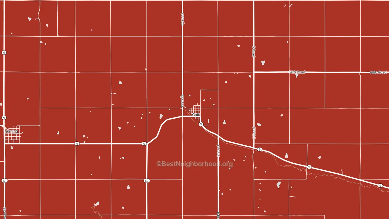 66428, KS block-group political-lean map