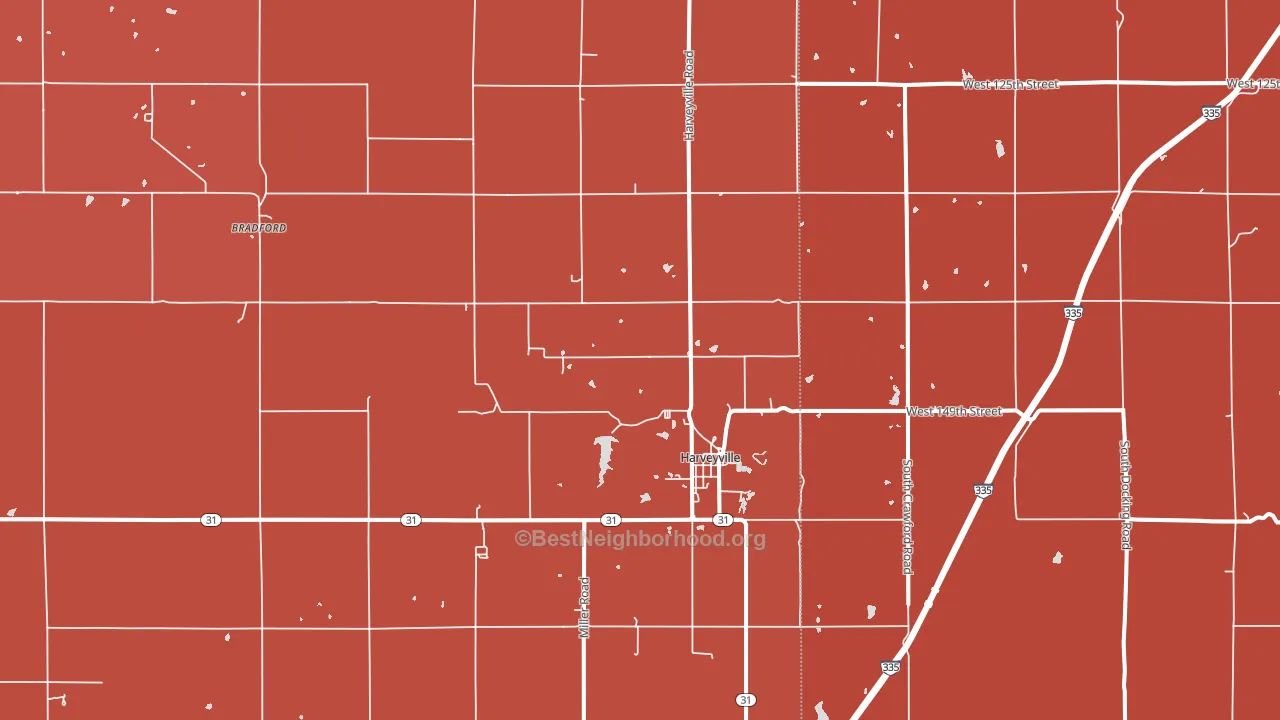 66431, KS block-group political-lean map