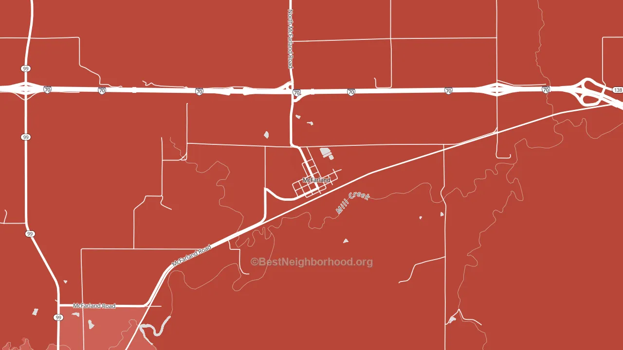 66501, KS block-group political-lean map