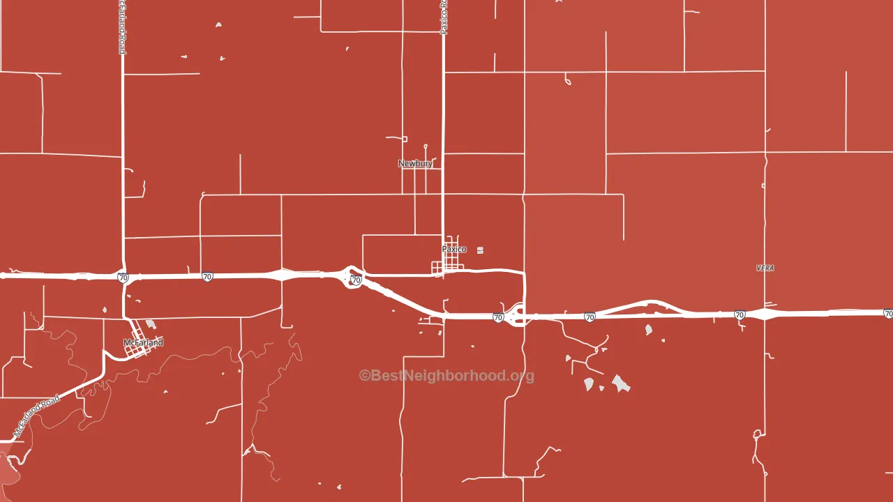 66526, KS block-group political-lean map