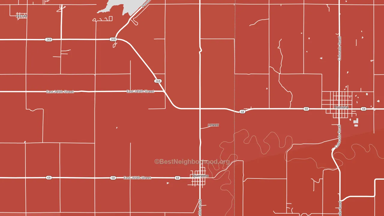 66528, KS block-group political-lean map