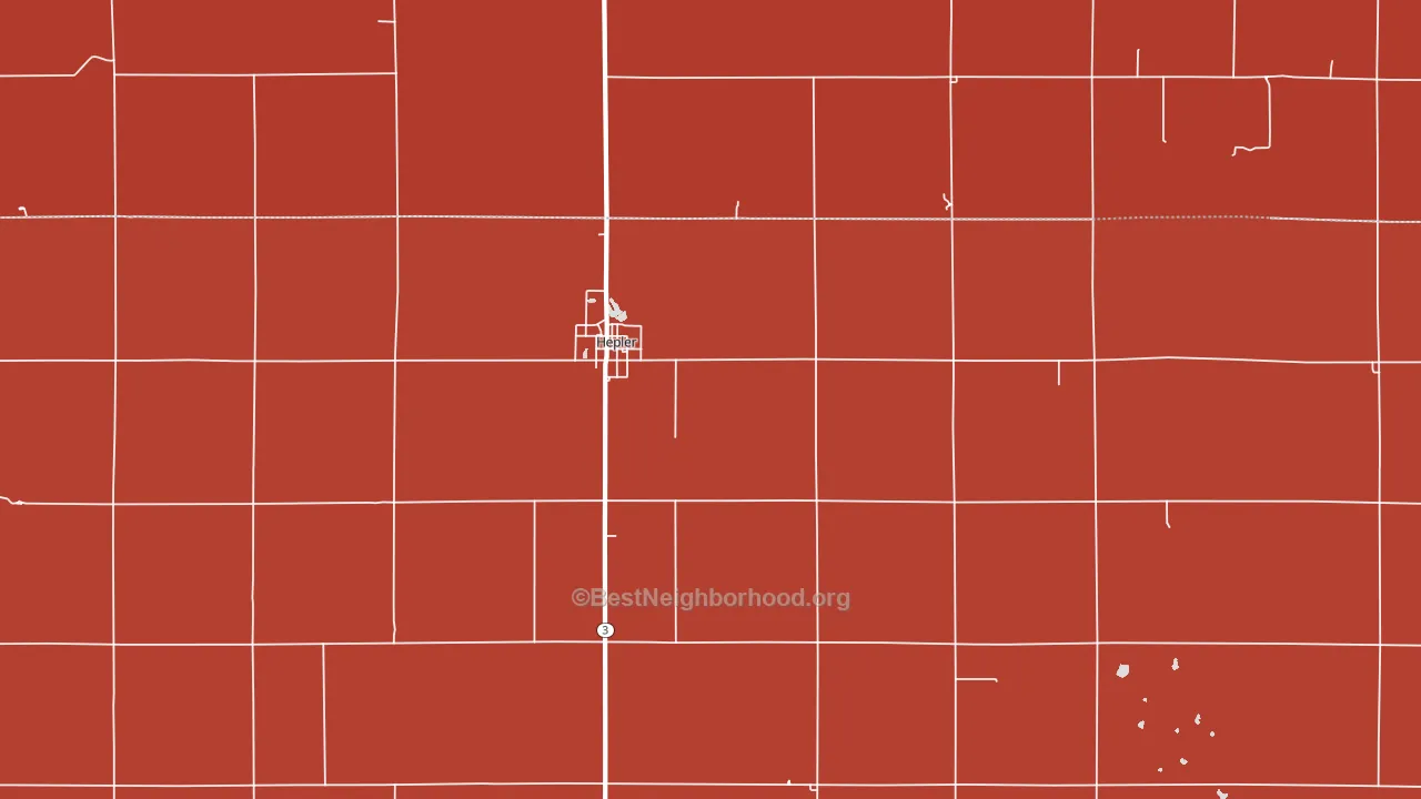 66746, KS block-group political-lean map