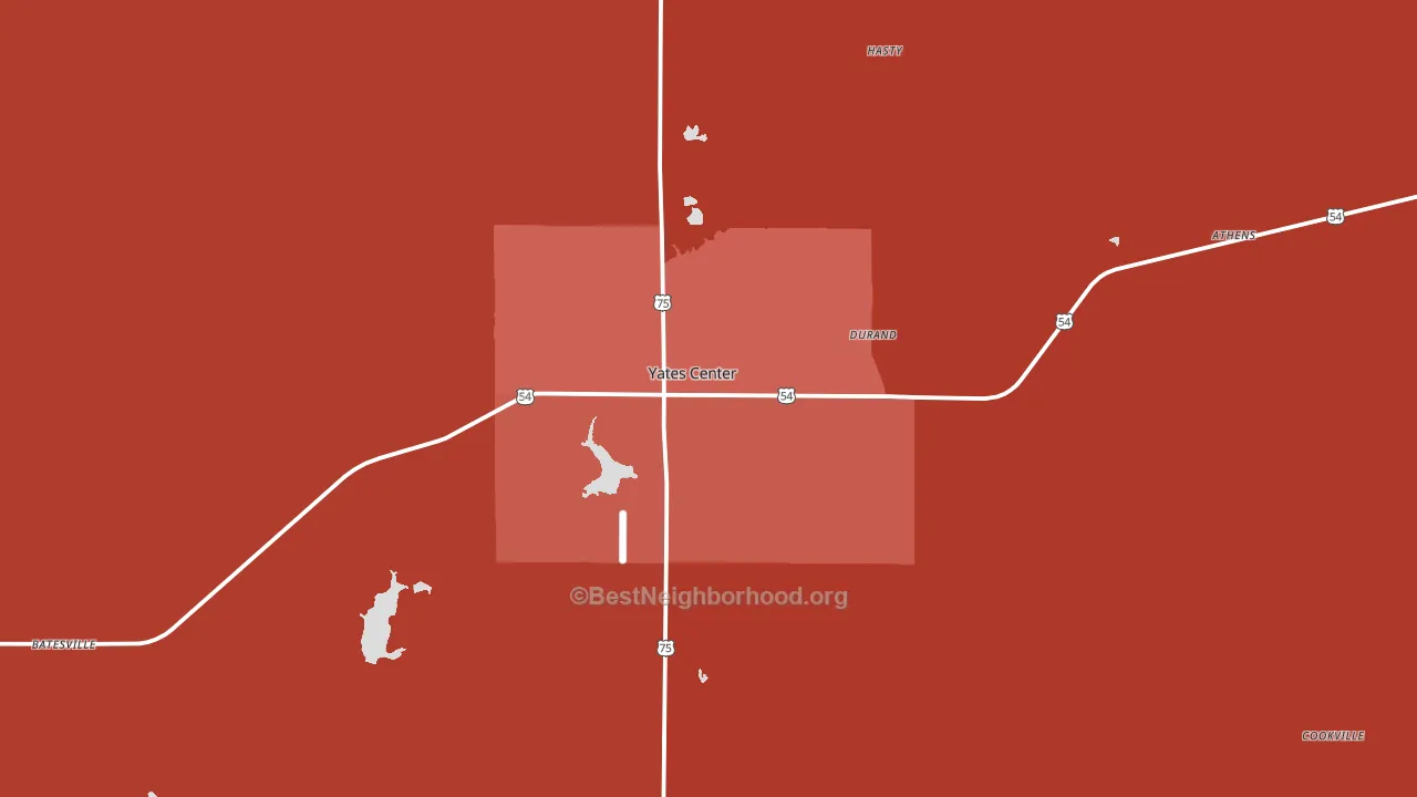 66783, KS block-group political-lean map