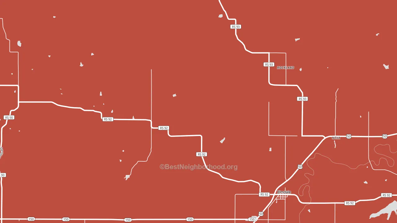 66850, KS block-group political-lean map