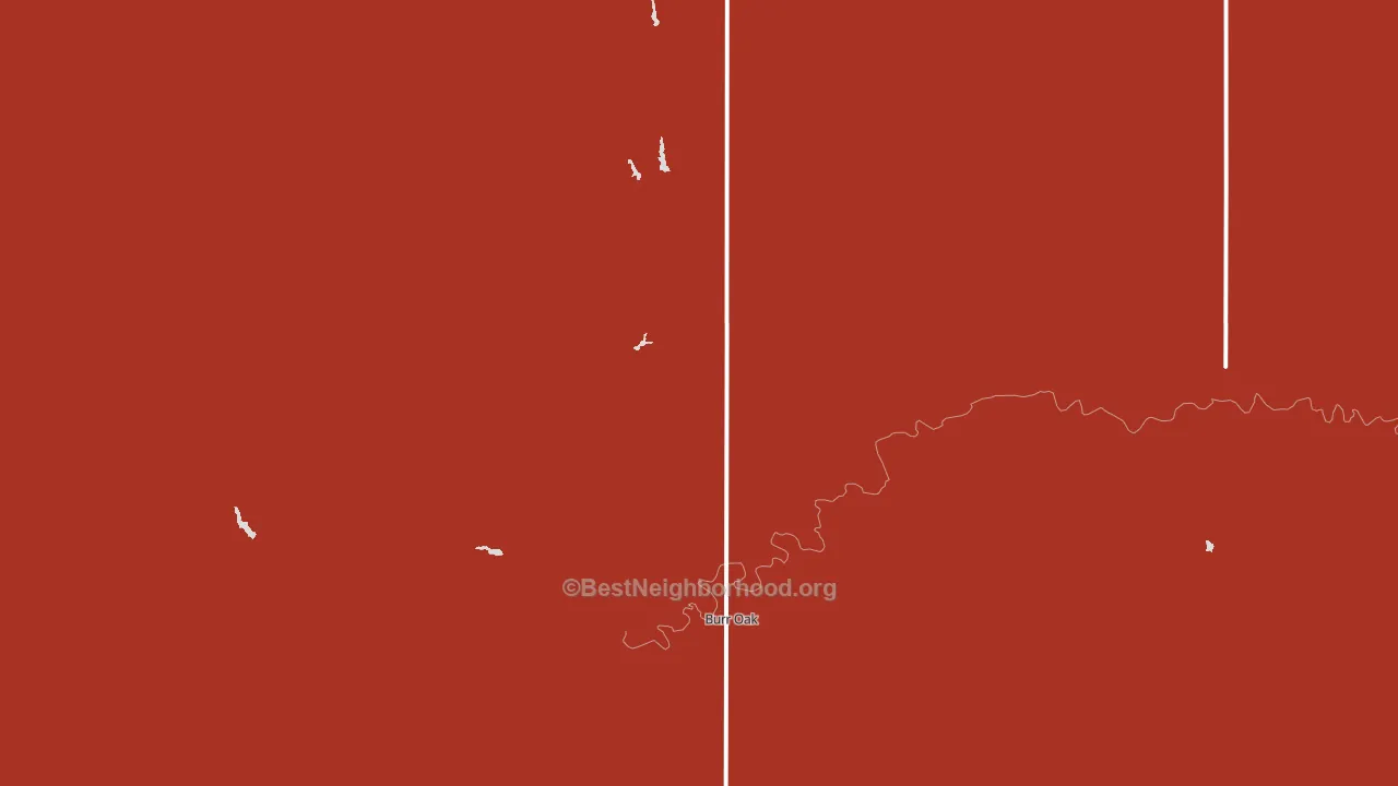 66936, KS block-group political-lean map