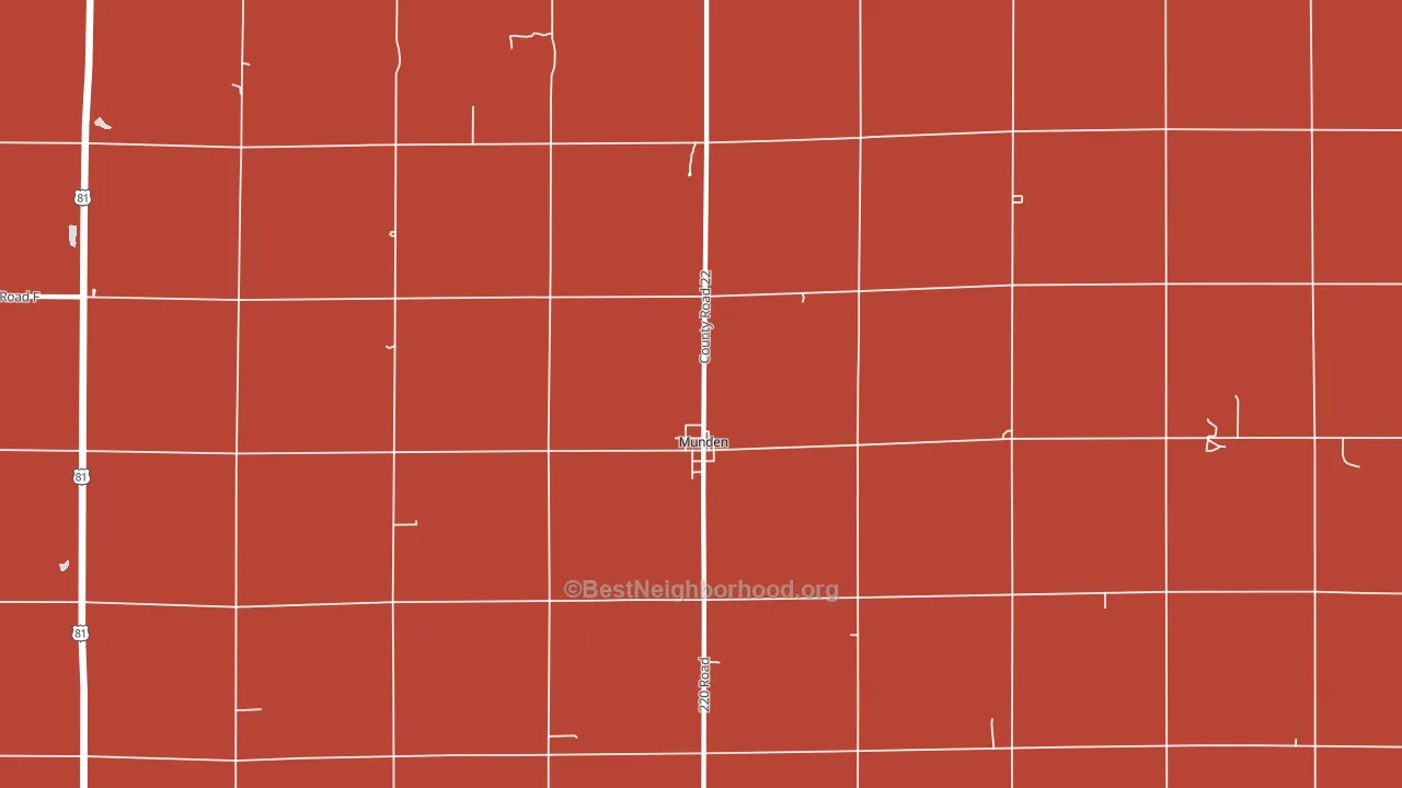 66959, KS block-group political-lean map
