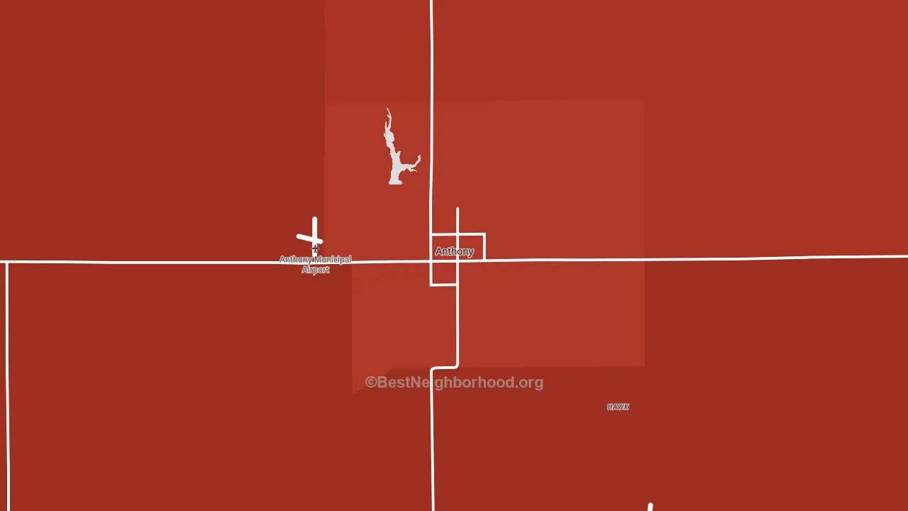67003, KS block-group political-lean map