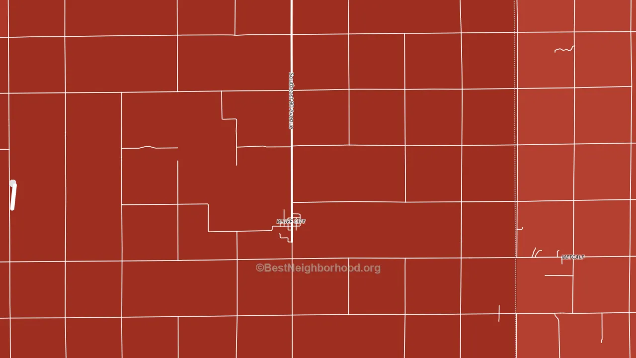 67018, KS block-group political-lean map