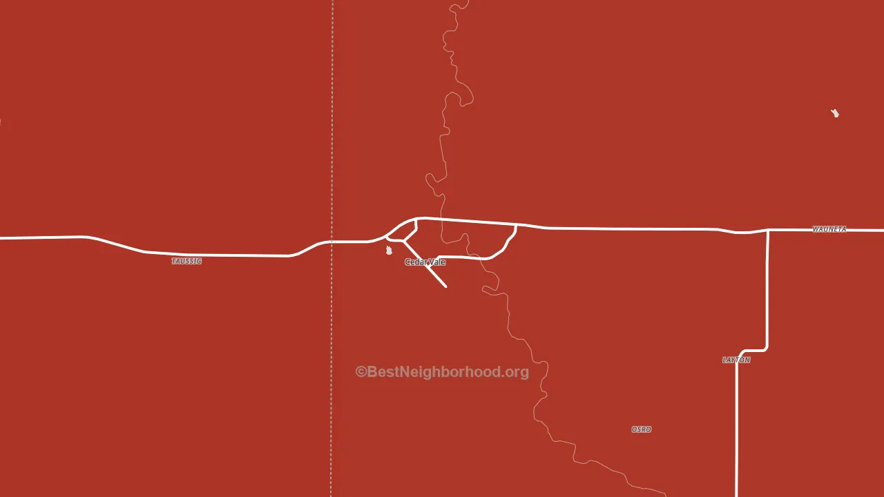 67024, KS block-group political-lean map