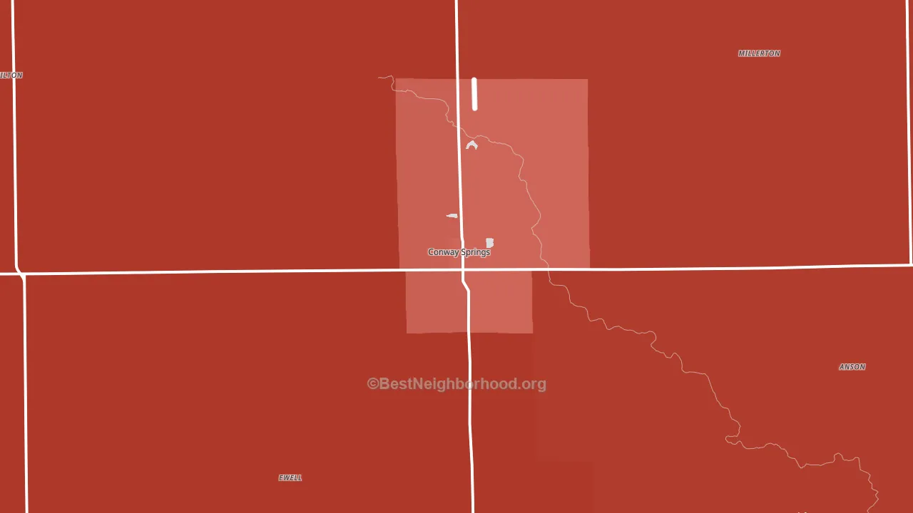 67031, KS block-group political-lean map