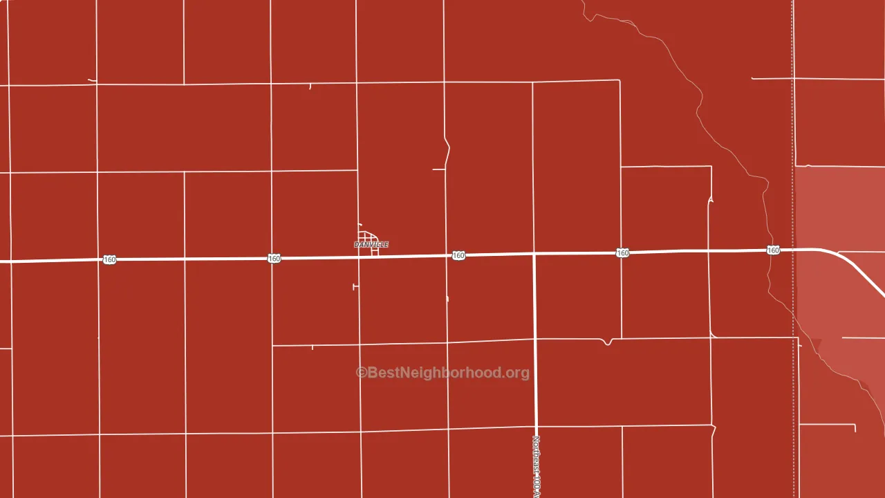 67036, KS block-group political-lean map
