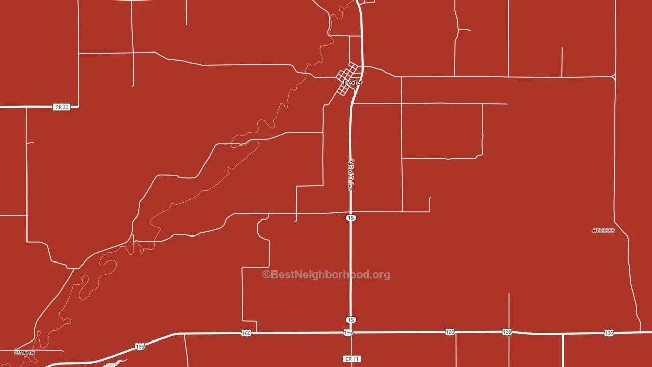 67038, KS block-group political-lean map