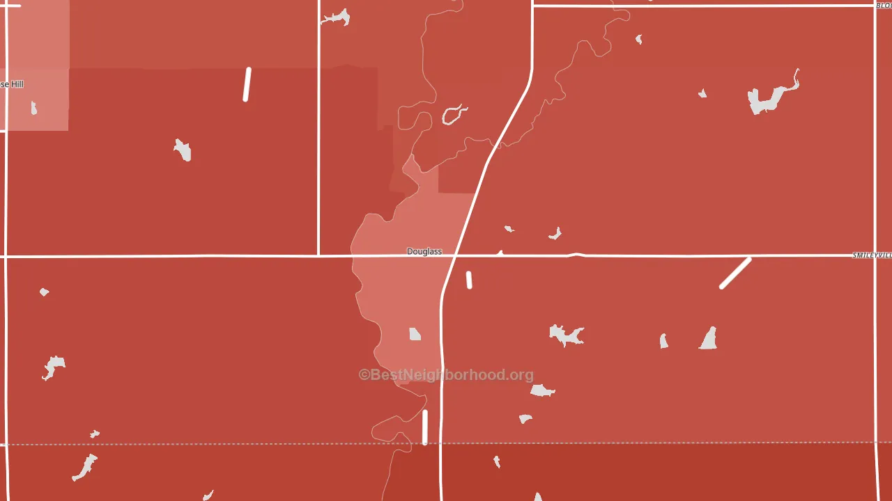 67039, KS block-group political-lean map
