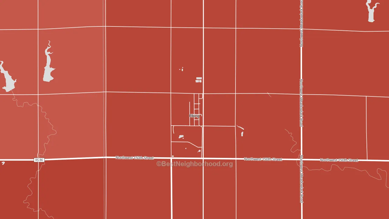67041, KS block-group political-lean map