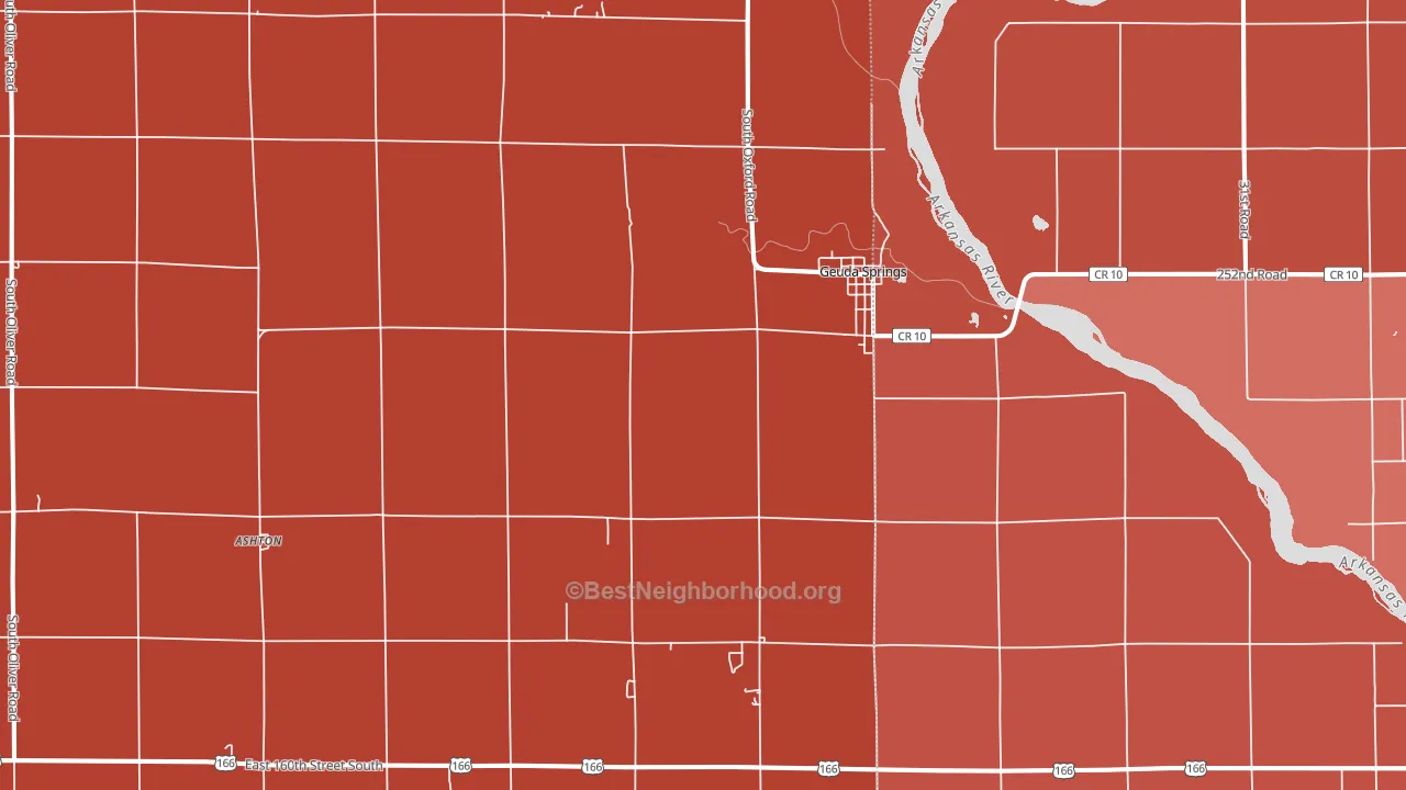 67051, KS block-group political-lean map