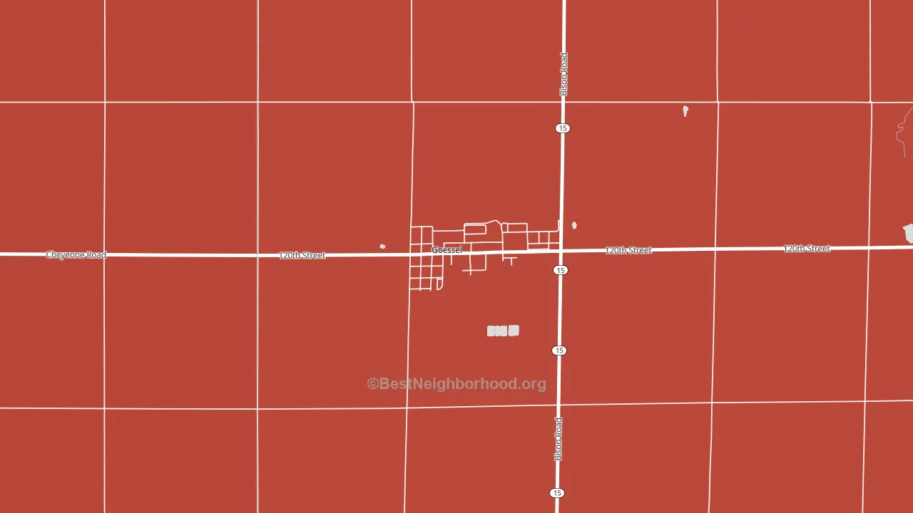 67053, KS block-group political-lean map
